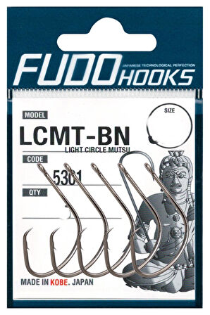 Fudo 5301 LCMT-BN Light Circle Mutsu Olta İğnesi NO:2/0