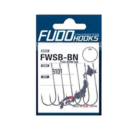 Fudo 6101 Worm SSB Black Nikel İğne