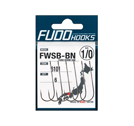 FUDO FWSB-BN FUDO WORM SSB CODE:6101 UZUN GÖVDE BLACK NİKEL İĞNE