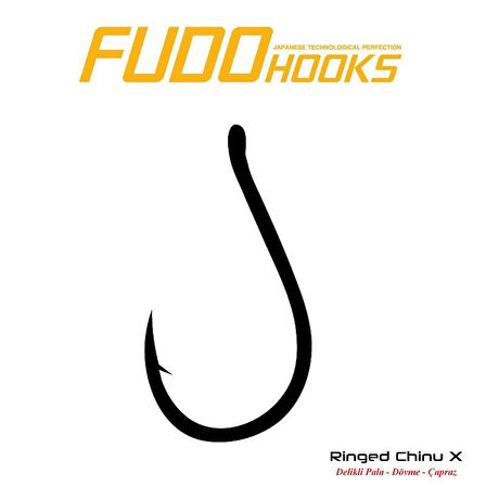 Fudo 6501 Ringed Chinu X Black Nikel İğne