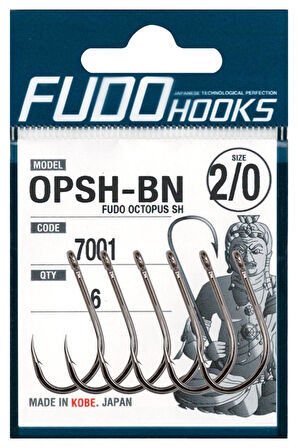Fudo 7001 Fudo Octopus  Black Nikel İğne