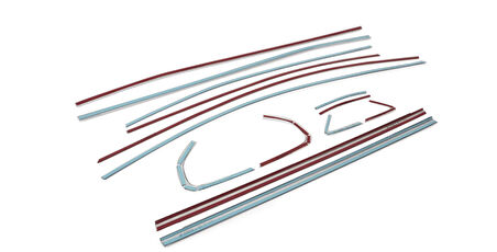 Renault Taliant Krom Cam Çerçevesi 16 Parça 2020+