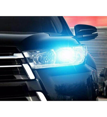 Buz Mavi C6 LED XENON 2 Adet 9006 Led Xenon 48W 6900LM 8000K Far Ampülü  seri - BM -