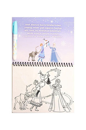 Karlar Ülkesi Elsa Anna Sihirli Boyama Kitabı