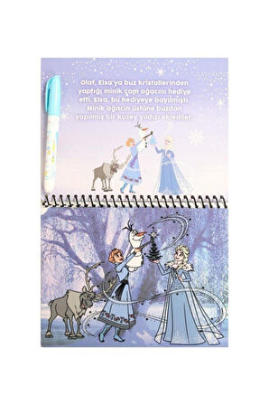 Karlar Ülkesi Elsa Anna Sihirli Boyama Kitabı