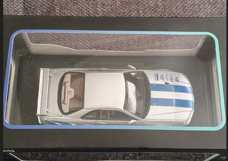Hobbiez World 1/24 Nissan GTR R34 - Brian O'Conner
