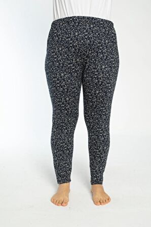 Büyük Beden Cepli Viskon Yazlık Kadın Pijama Altı Tek Alt y13