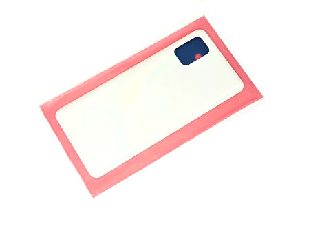 Tkgz Samsung Galaxy A31 A315 Arka Pil kapağı (B-7000) BEYAZ