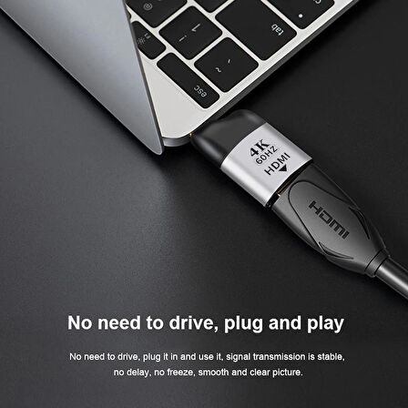 Type C To Hdmi 4K 60Hz Mini Çevirici Dönüştürücü Adaptör