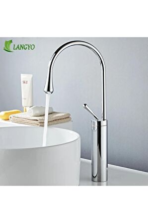 Banyo Çanak Lavabo Bataryası Yeni Tasarım Krom 5 Yıl Garantili