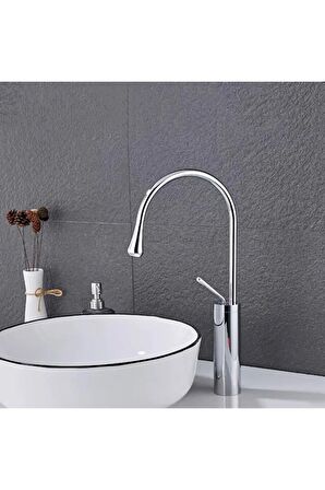 Banyo Çanak Lavabo Bataryası Yeni Tasarım Krom 5 Yıl Garantili
