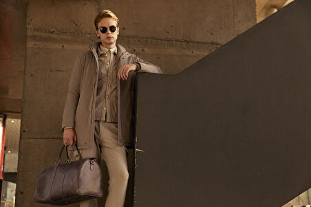 Su İtici Erkek Şişme Mont Vizon 4543