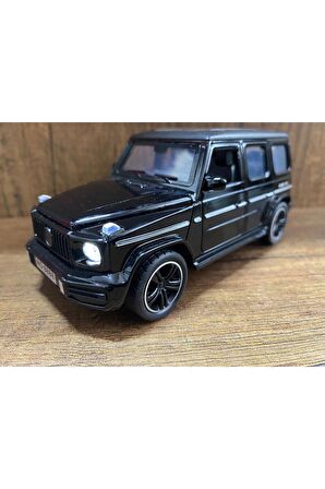 MERCEDES G65 ARBA BRABUS ROCKET G65 DİECAST METAL ARABA IŞIKLI SESLİ SİYAH MERCEDES G65