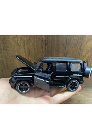 MERCEDES G65 ARBA BRABUS ROCKET G65 DİECAST METAL ARABA IŞIKLI SESLİ SİYAH MERCEDES G65