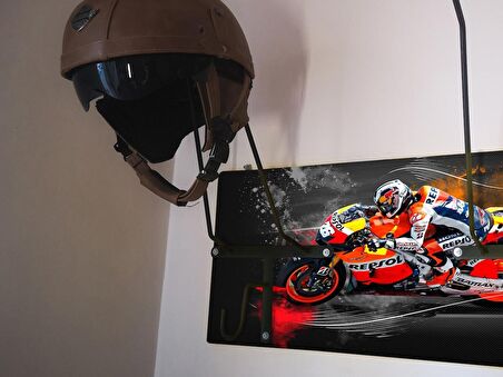 Motosiklet Kask Askısı, Motor Kask Askısı, Kask Askılığı 2024 Honda x2 v4