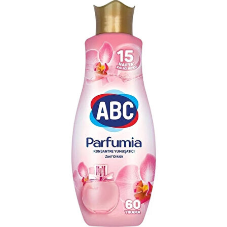 ABC Parfumia Konsantre Yumuşatıcı Zarif Orkide 60 Yıkama 1440 ml