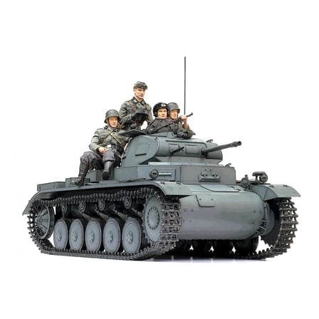 1/6 Pz.Kpfw.II Ausf.B hafif tank maketi, Dragon 75025