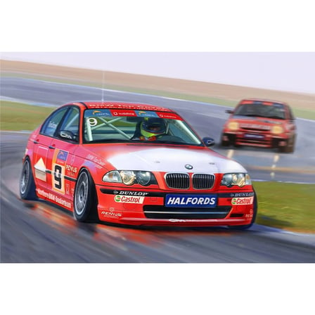 Nunu PN24007, 1/24 Bmw  320i E46 DTCC Super Production 2001 araba maketi