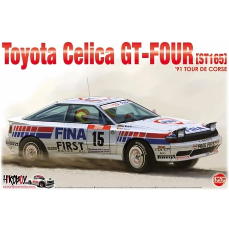 Nunu PN24015, 1/24 Toyota Celica GT-Four ST165 1991 Tour De Corse araba maketi