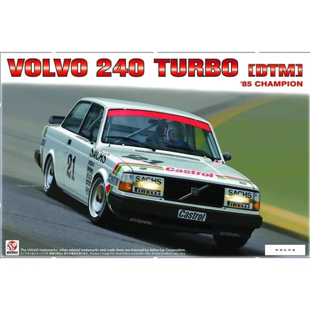Nunu BX24027, 1/24 Volvo 240 Turbo 1985 DTM araba maketi