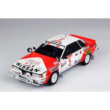 Nunu BX24041, 1/24 Nissan 240 RS BS110 1984 Safari Rally araba maketi