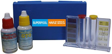 SPP Superpool Sıvılı Ph-Cl Test Kiti