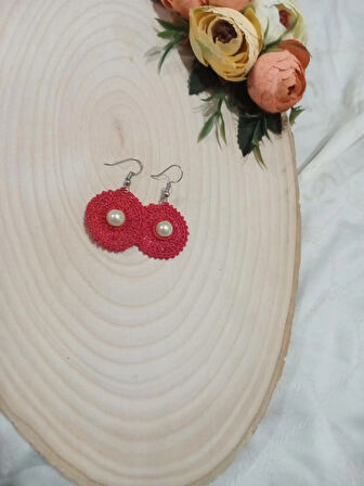 EL İŞİ ÖRME KÜPE