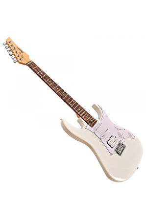 MEG-WH Beyaz Elektro Gitar