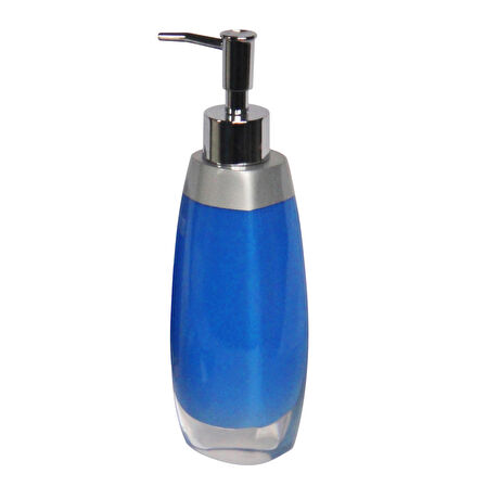 SIVI SABUNLUK GRİ MAVİ MODEL POLİRESİN 6x5x22cm