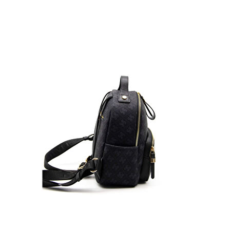 Silver Polo  Kadın Sırt Çantası 1130-45473 SILVER POLO  M178 Siyah-Mat Siyah