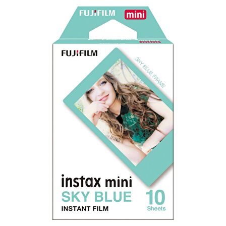 Instax mini Sky Blue Edition 10'lu Özel Film