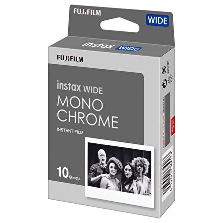 Instax Wide Monochrome 10'lu Özel Film