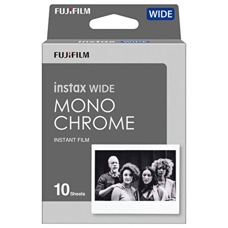 Instax Wide Monochrome 10'lu Özel Film