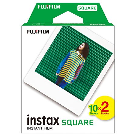 Instax Kare-Square Makineler İle Uyumlu 20'li Film