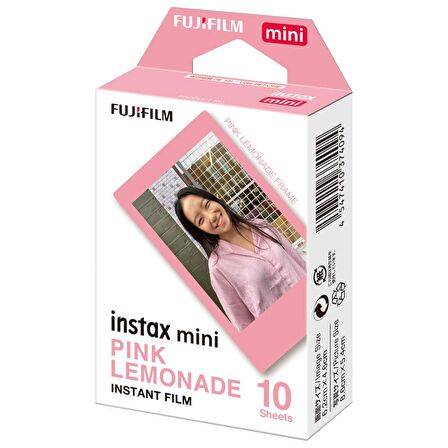 Instax mini Pink Lemonade 10'lu Özel Film