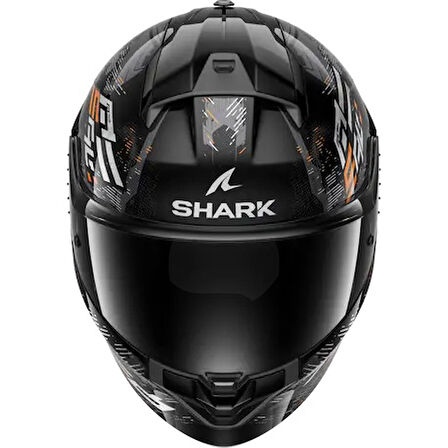 Shark Rıdıll 2 Molokai Kapalı Turuncu Siyah Kask