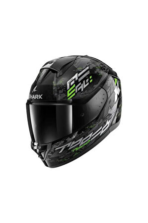 Shark Rıdıll 2 Molokai Mat Yeşil Siyah Kapalı Kask