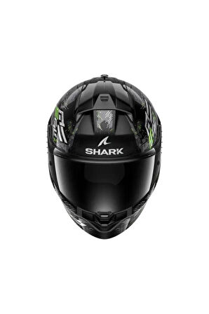 Shark Rıdıll 2 Molokai Mat Yeşil Siyah Kapalı Kask