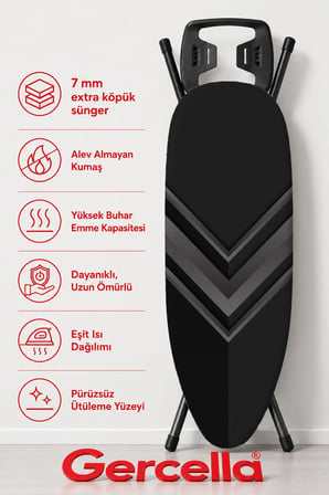 (HEDİYELİ) ELİTE ÜTÜ MASASI KILIFI BEZİ ÖRTÜSÜ