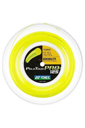 YONEX POLY TOUR PRO 125-2 (200 m) TENİS KORDAJ - SARI