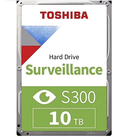 Toshiba S300 HDWT31AUZSVA Sata 3.0 7200 RPM 3.5 inç 10 TB Harddisk