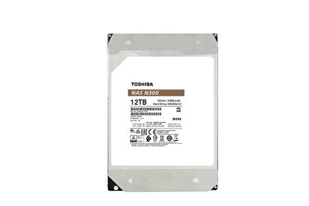 Toshiba HDWG21CUZSVA NAS N300 3.5" 12 TB 7200 RPM 256 MB SATA 3 HDD