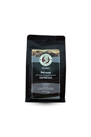 Intense Çekirdek Kahve – Özel Harman, %100 Arabica, Espresso Için Özel Kavrulmuş – 250G