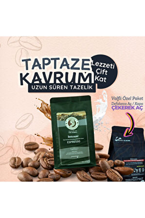 Intense Çekirdek Kahve – Özel Harman, %100 Arabica, Espresso Için Özel Kavrulmuş – 250G