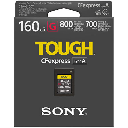 Sony CEA-G160T 160GB Tough CFExpress Type-A Hafıza Kartı