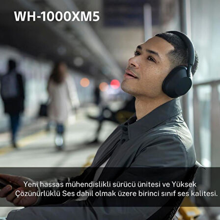 Sony WH-1000XM5 Kulak Üstü Bluetooth Kulaklık Beyaz