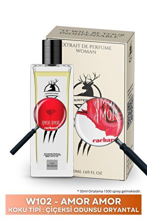 Kadın Parfüm Oryantal Çiçek Woman Eau De Perfume 50 ml  - W102 - 4693