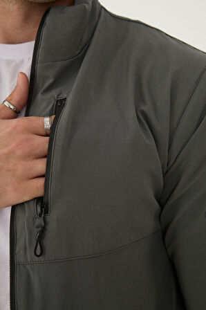 Camp490 Outdoor Tactical Çok Cepli Su İticili Erkek Mevsimlik Taktik Likralı Mont