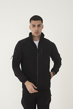 Camp490 Outdoor Tactical Çok Cepli Su İticili Erkek Mevsimlik Taktik Likralı Mont