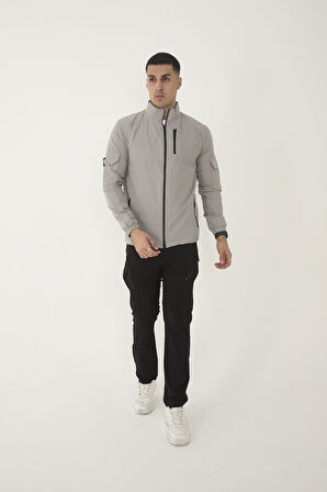 Camp490 Outdoor Tactical Çok Cepli Su İticili Erkek Mevsimlik Taktik Likralı Mont